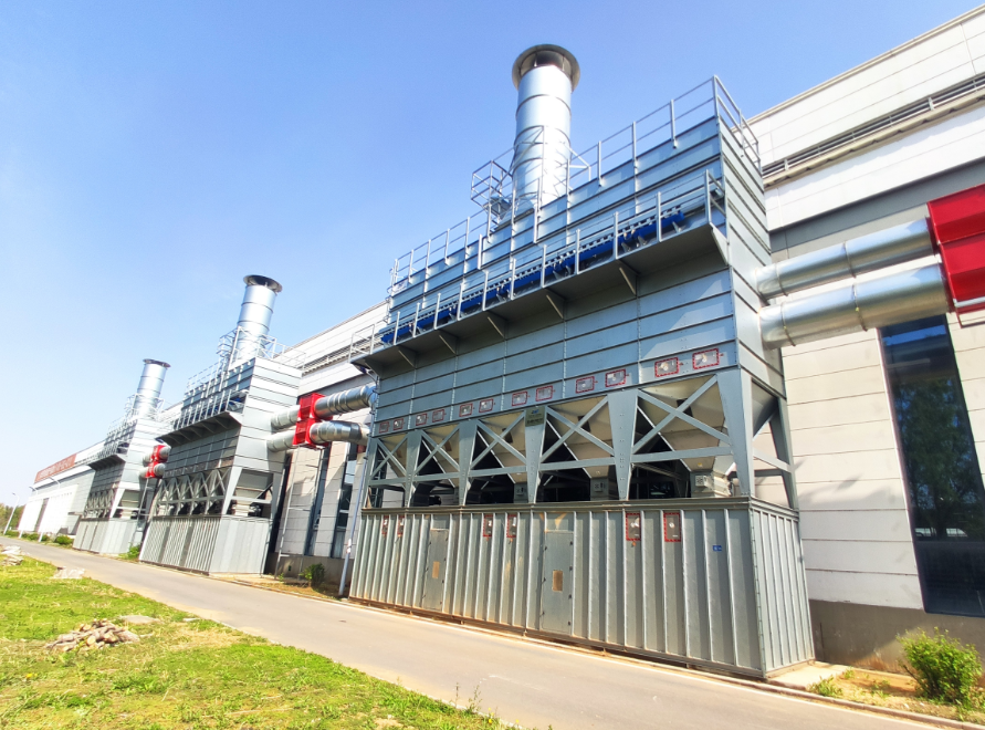 全友家私有限公司3台套10万风量布袋除尘器安装工程圆满完工